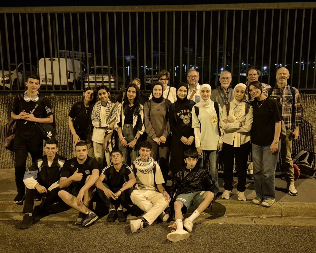 Photos des Jeunes Palestiniens d'Hébron à Tours