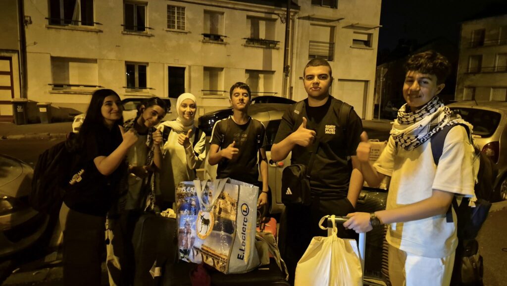 Photos des Jeunes Palestiniens d'Hébron à Tours
